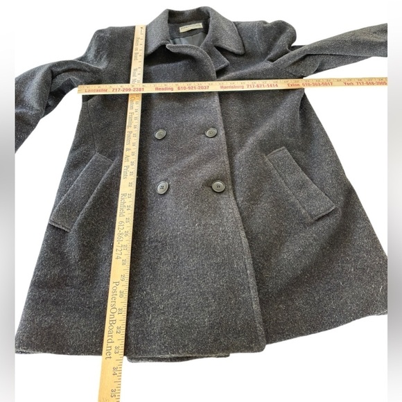 Vintage Womens Coat Sz 10 Pea
Double Breasted Wool Blend Made in USA Union Made - Picture 6 of 16